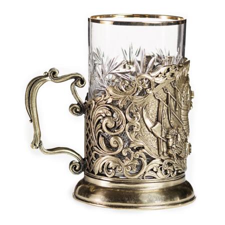 ПОДСТАКАННИК "СССР" ЛАТУННЫЙ