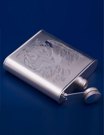 СЕРЕБРЯНАЯ ФЛЯЖКА "№10" – МСТЁРСКИЙ ЮВЕЛИР