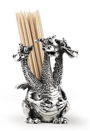 СЕРЕБРЯНАЯ ПОДСТАВКА ПОД ЗУБОЧИСТКИ "ЗМЕЙ-ГОРЫНЫЧ" – АЛЬТМАСТЕР