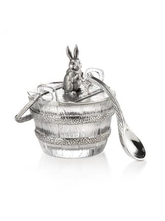 СЕРЕБРЯНАЯ ИКОРНИЦА "ЗАЙКА" – АЛЬТМАСТЕР