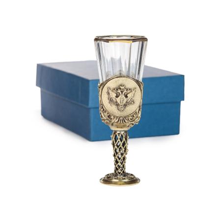 ЛАФИТНИК ДЛЯ ВОДКИ "МИНИСТЕРСТВО ЮСТИЦИИ" ЛАТУННЫЙ