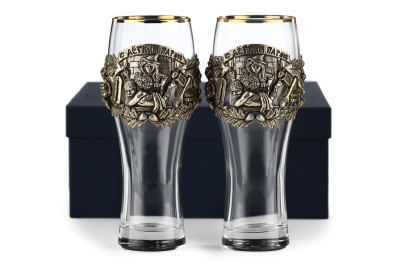 ПИВНОЙ БОКАЛ "С ЛЕГКИМ ПАРОМ" CLASSIC 2 ШТ