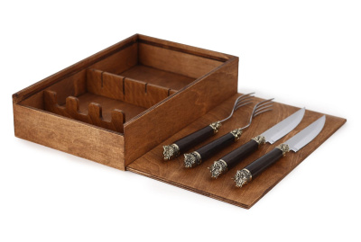 СТЕЙКОВЫЙ НАБОР "ОХОТА" (КАБАН) НА 2 ПЕРСОНЫ