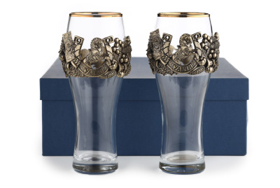 ПИВНОЙ БОКАЛ "РОГ ИЗОБИЛИЯ" CLASSIC 2 ШТ