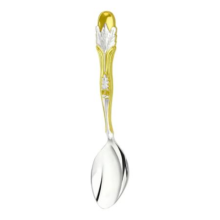 СЕРЕБРЯНАЯ ЧАЙНАЯ ЛОЖКА №33 - МСТЕРСКИЙ ЮВЕЛИР