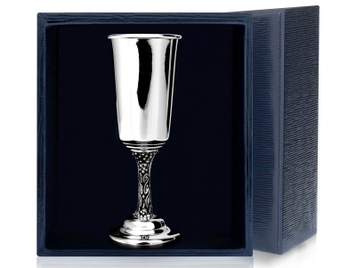 СЕРЕБРЯНАЯ РЮМКА "ВИНОГРАД" С ЧЕРНЕНИЕМ (1 ШТУКА) – АРГЕНТА