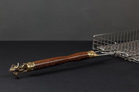 РЕШЁТКА ДЛЯ ГРИЛЯ И БАРБЕКЮ "ЛЕВ ЦАРСКИЙ"