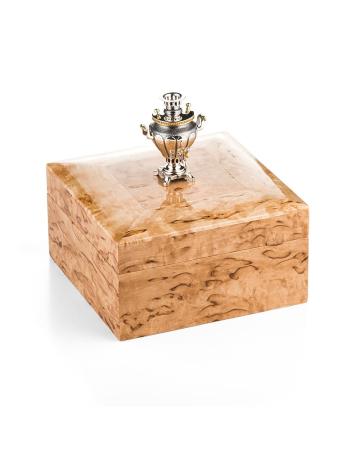 ЛАРЕЦ ДЛЯ ПАКЕТИРОВАННОГО ЧАЯ "САМОВАР" – АЛЬТМАСТЕР