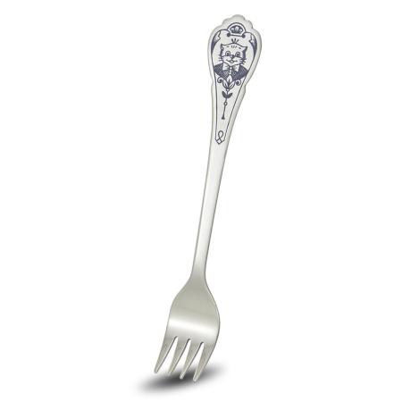 СЕРЕБРЯНАЯ ДЕТСКАЯ ВИЛКА "КОТЁНОК" АРТ. 40020111Ж05 – СЕВЕРНАЯ ЧЕРНЬ