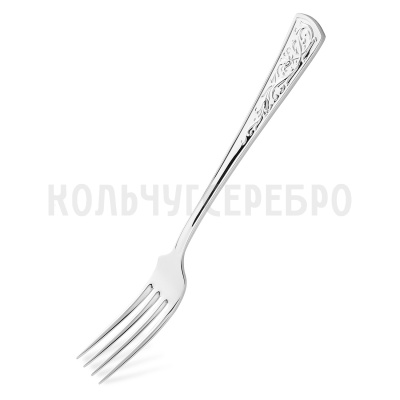 СЕРЕБРЯНАЯ СТОЛОВАЯ ВИЛКА "СТИЛЬ" 930902б – КРАСНАЯ ПРЕСНЯ