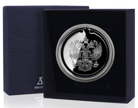 СЕРЕБРЯНАЯ ЗАКЛАДКА ДЛЯ КНИГ "ГЕРБ" – АРГЕНТА