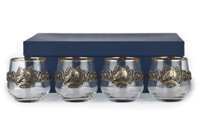 СТАКАН ДЛЯ ВИСКИ "НА УДАЧУ" CLASSIC 4 ШТ