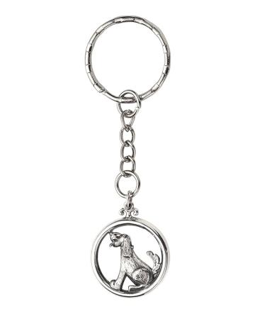 Столовое серебро купить в Москве СЕРЕБРЯНЫЙ БРЕЛОК "СОБАКА" – АЛЬТМАСТЕР