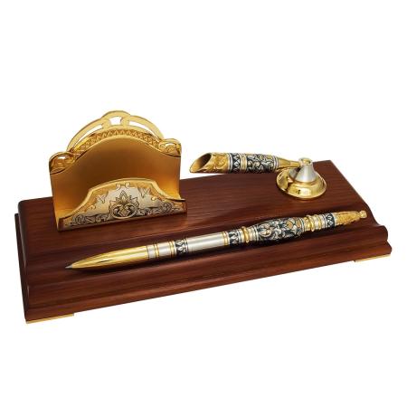 СУВЕНИРНЫЙ ОФИСНЫЙ НАБОР АРТ. 50550004А06 – СЕВЕРНАЯ ЧЕРНЬ