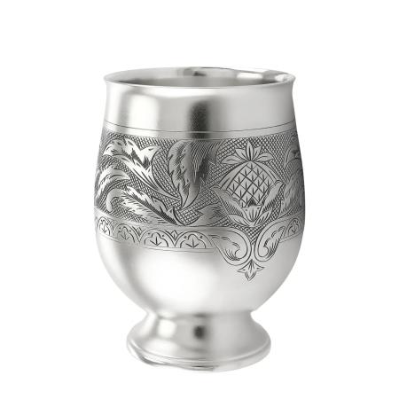 СЕРЕБРЯНЫЙ СТАКАН "РИВЬЕРА" 170 МЛ. – МСТЁРСКИЙ ЮВЕЛИР