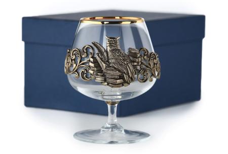 БОКАЛ ДЛЯ КОНЬЯКА "МУДРОМУ РУКОВОДИТЕЛЮ" CLASSIC 