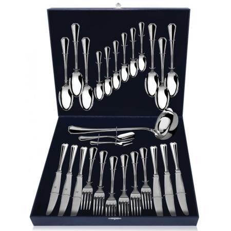 СТОЛОВЫЙ НАБОР ИЗ СЕРЕБРА "ЭЛЕГАНТ" (27 ПРЕДМЕТОВ) – АРГЕНТА
