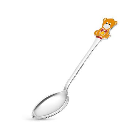 СЕРЕБРЯНАЯ ДЕТСКАЯ ЛОЖКА "МЕДВЕДЬ" – КРАСНАЯ ПРЕСНЯ