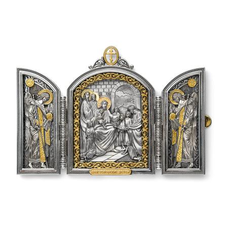 СКЛАДЕНЬ "БЛАГОСЛОВЕНИЕ ДЕТЕЙ" С ПОЗОЛОТОЙ – АЛЬТМАСТЕР