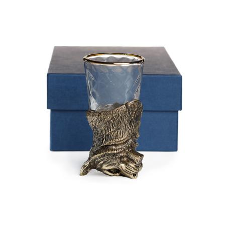 ЧАРКИ "ТИГР" ЛАТУННЫЙ (СТОПКИ ПЕРЕВЁРТЫШИ)