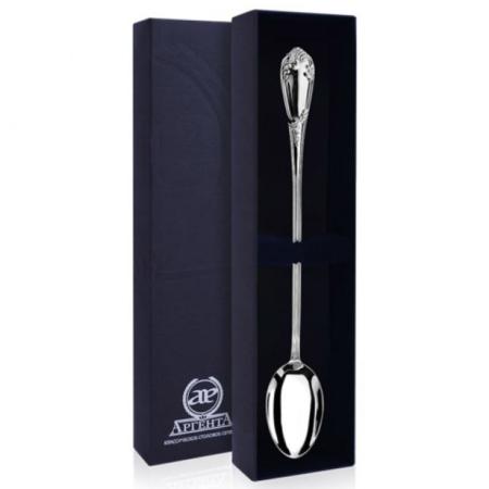 СЕРЕБРЯНАЯ ЛОЖКА ДЛЯ НАПИТКОВ "ПРЕСТИЖ" – АРГЕНТА