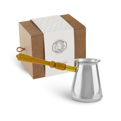 ТУРКА ПОСЕРЕБРЕННАЯ (0.42 ЛИТРА) – КОЛЬЧУГИНСКИЙ МЕЛЬХИОР