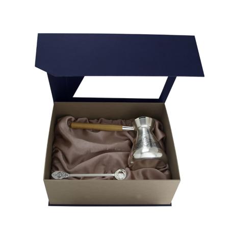 СЕРЕБРЯНЫЙ НАБОР ДЛЯ КОФЕ "МАГИЯ КОФЕ" АРТ. 90040039А05 – СЕВЕРНАЯ ЧЕРНЬ