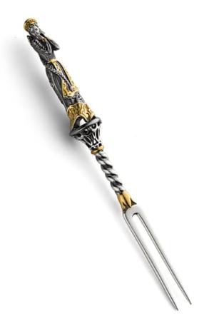 СЕРЕБРЯНАЯ ВИЛКА ДЛЯ КАНАПЕ "АЛЁНУШКА" - АЛЬТМАСТЕР