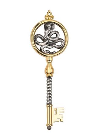 СЕРЕБРЯНЫЙ СУВЕНИР "КЛЮЧ К УСПЕХУ ЗМЕЯ" – АЛЬТМАСТЕР