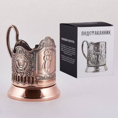 ПОДСТАКАННИК "ОЛИМПИЙСКИЙ МИШКА" МЕДНЫЙ – КОЛЬЧУГИНСКИЙ МЕЛЬХИОР