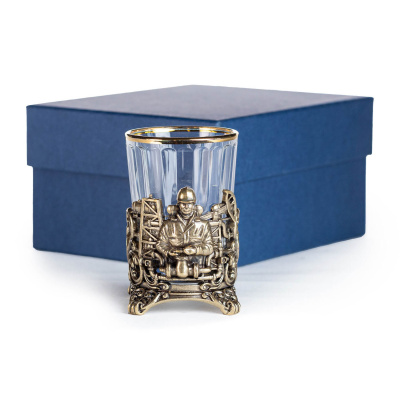 СТОПКА "НЕФТЯНИК" ЛАТУННАЯ