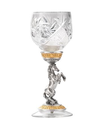 СЕРЕБРЯНАЯ РЮМКА "ГАРЦУЮЩИЙ КОНЬ" – АЛЬТМАСТЕР