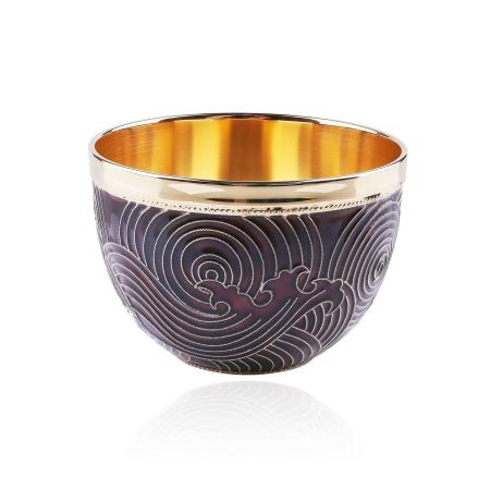 СЕРЕБРЯНАЯ ЧАШКА ИЗ НАБОРА "DRAGON"  47179 – РУССКИЕ САМОЦВЕТЫ