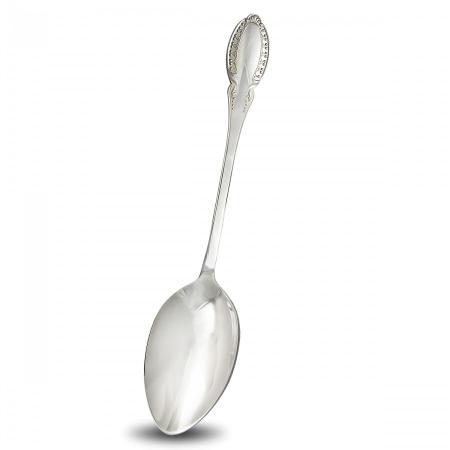 СЕРЕБРЯНАЯ СТОЛОВАЯ ЛОЖКА "ЗАСТОЛЬНАЯ" - СЕВЕРНАЯ ЧЕРНЬ