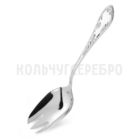 СЕРЕБРЯНАЯ ВИЛКА ДЛЯ САЛАТА "ПОСОЛЬСКАЯ" М-18 – ПАВЛОВСКИЙ ЗАВОД