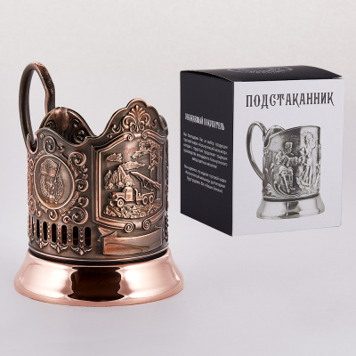 ПОДСТАКАННИК "КАТЮША" МЕДНЫЙ – КОЛЬЧУГИНСКИЙ МЕЛЬХИОР