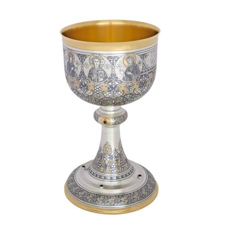 СЕРЕБРЯНЫЙ ПОТИР С ПОЗОЛОТОЙ АРТ. 50210005А06 (750 МЛ.) – СЕВЕРНАЯ ЧЕРНЬ