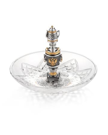 СЕРЕБРЯНАЯ ТАРЕЛКА "САМОВАР" (ДЕРЖАВА) – АЛЬТМАСТЕР