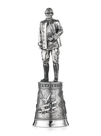 СЕРЕБРЯНАЯ РЮМКА-ПЕРЕВЕРТЫШ "НЕСТЕРОВ" – АЛЬТМАСТЕР