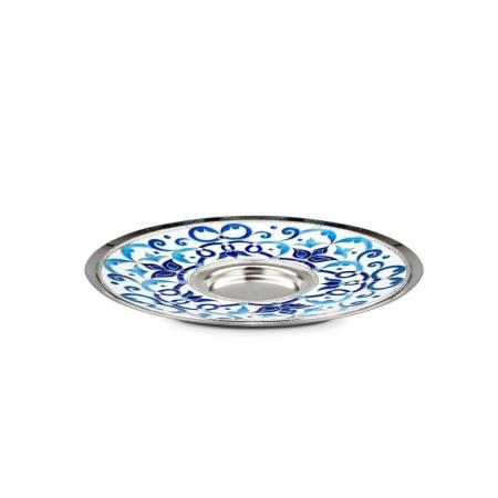 СЕРЕБРЯНОЕ БЛЮДЦЕ 42418 - РУССКИЕ САМОЦВЕТЫ