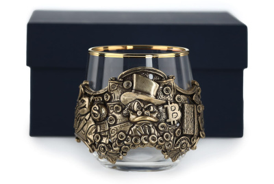 СТАКАН ДЛЯ ВИСКИ "УСПЕШНЫЙ БИЗНЕСМЕН" CLASSIC 