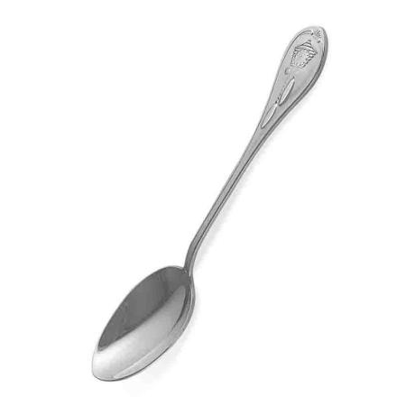 СЕРЕБРЯНАЯ ДЕТСКАЯ ЧАЙНАЯ ЛОЖКА "ЧАСИКИ" 930513 – КРАСНАЯ ПРЕСНЯ