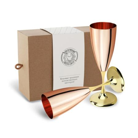 НАБОР МЕДНЫХ ФУЖЕРОВ – КОЛЬЧУГИНСКИЙ МЕЛЬХИОР