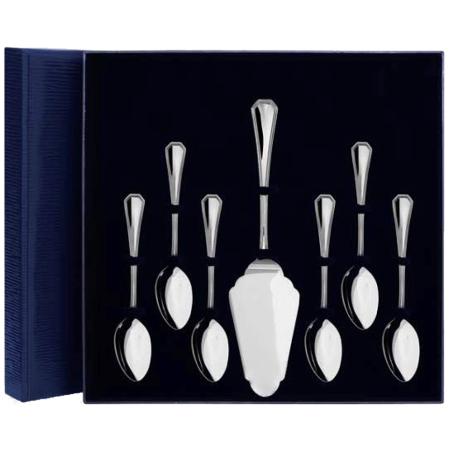 ЧАЙНЫЙ НАБОР ИЗ СЕРЕБРА "ЭЛЕГАНТ" (7 ПРЕДМЕТОВ) – АРГЕНТА