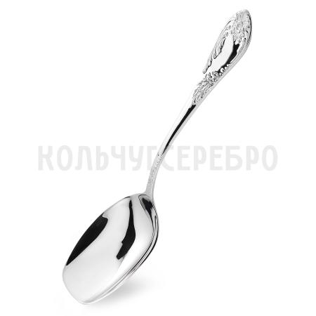 СЕРЕБРЯНАЯ ЛОЖКА ДЛЯ САЛАТА "ИМПЕРАТОРСКАЯ" М-12 – ПАВЛОВСКИЙ ЗАВОД