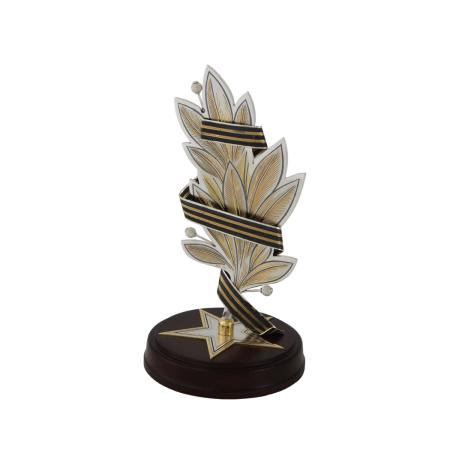 СЕРЕБРЯНЫЙ СУВЕНИР "ГЕОРГИЕВСКАЯ ЛЕНТА" АРТ. 60080022А15 – СЕВЕРНАЯ ЧЕРНЬ