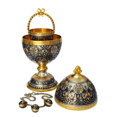 ЯЙЦО ПОДАРОЧНОЕ С СЮРПРИЗОМ АРТ. 60080002А06 – СЕВЕРНАЯ ЧЕРНЬ