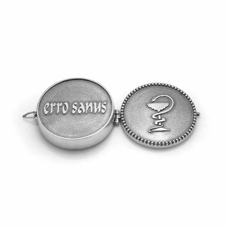 СЕРЕБРЕНАЯ ТАБЛЕТНИЦА "ВО БЛАГО ЗДОРОВЬЯ" – КРАСНАЯ ПРЕСНЯ