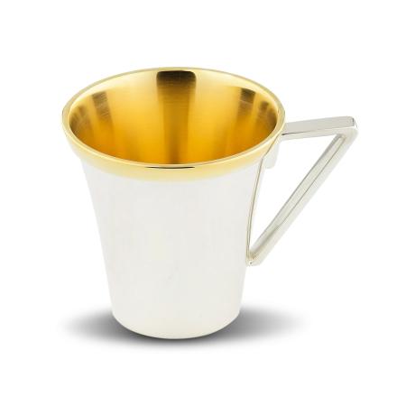 СЕРЕБРЯНАЯ КОФЕЙНАЯ ЧАШКА 26528 – РУССКИЕ САМОЦВЕТЫ