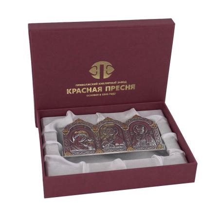 СЕРЕБРЯНАЯ ИКОНА  9301068-1 – КРАСНАЯ ПРЕСНЯ